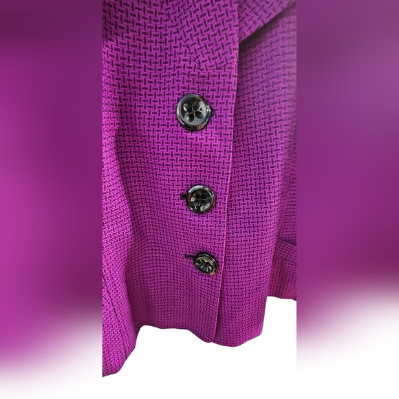 Mary Kay - Vintage Button-Up Consultant Dress Suite Jacket 3/4 Length Sleeves - Picture 6 of 10